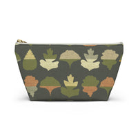 Frond Accessory Pouch w T-bottom in Green